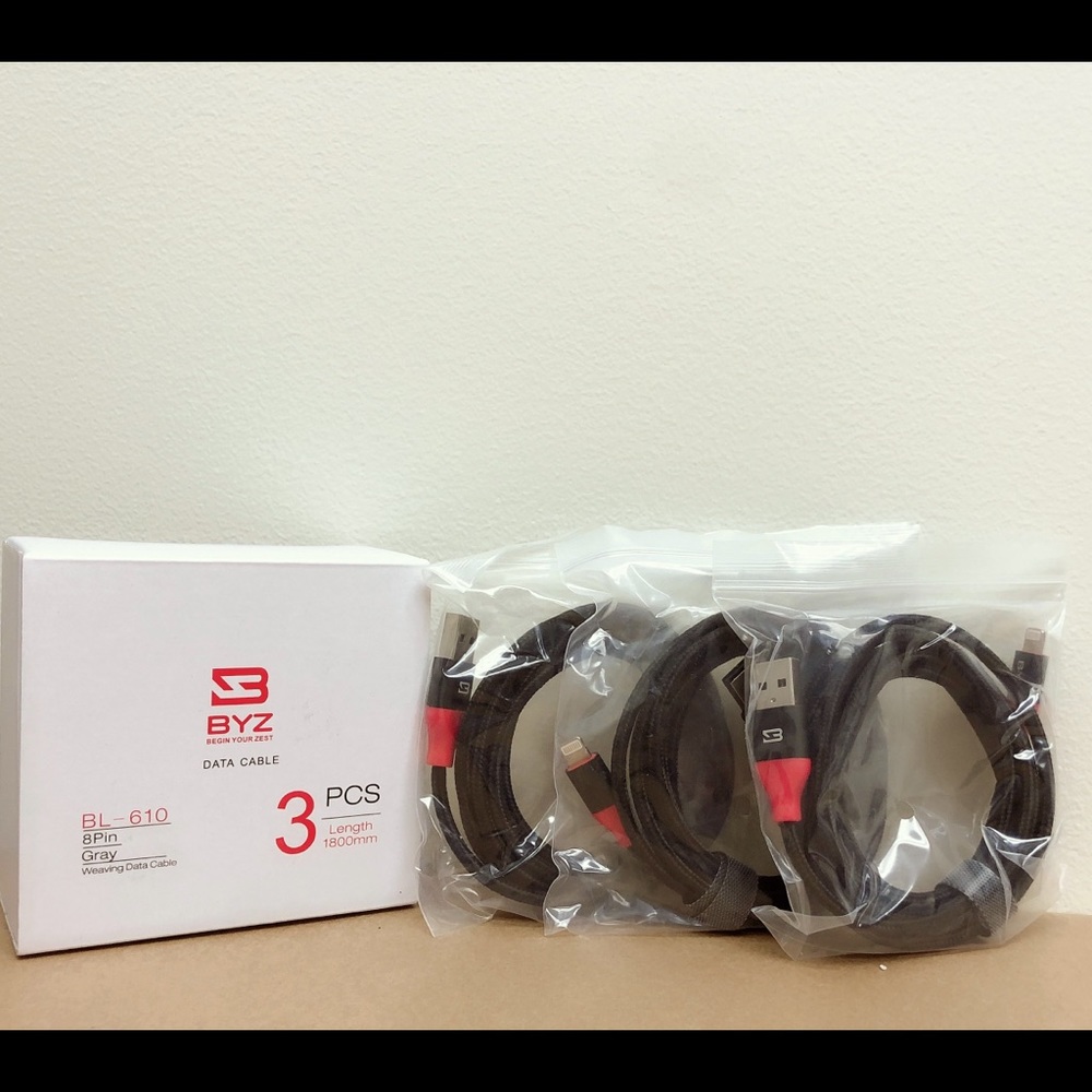 begin your zest data cable 3pcs
